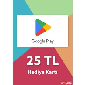 Google Play 25 TL Hediye Kartı