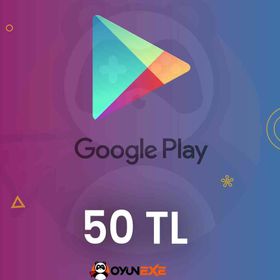 Google Play Bakiye 50 TL