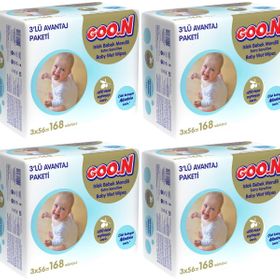 Goon Sensitive Hassas Cilt 12x56'lı Islak Havlu Mendil