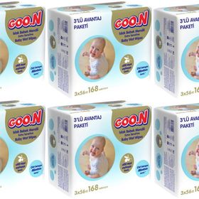 Goon Sensitive Hassas Cilt 18x56'lı Islak Havlu Mendil