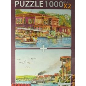 Gordion Çengelköy Kuzguncuk Sahili 2x1000 Parça Puzzle