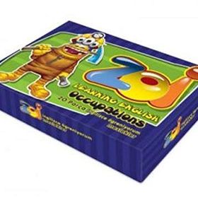 Gordion İngilizce Meslekler 20 Parça Puzzle