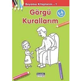 GÖRGÜ KURALLARIM BOYAMA KİTAPLARIM 1 - ABDULLAH ÖZBEK