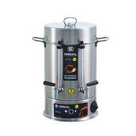Görkem 128 500 Bardak Çelik Musluklu Çay Otomatı