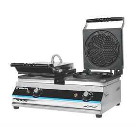 Görkem 1540 Elektrikli Çiftli Lüks Papatya Waffle Makinesi