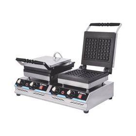 Görkem 1550 Elektrikli Çiftli Kare Lüks Waffle Makinesi