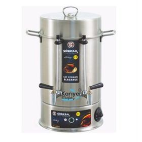 Görkem 173 120 Bardak Çelik Musluklu Çay Otomatı