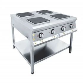 Görkem 832 4'lü Taban Raflı Elektrikli 100x100x85 cm Ocak
