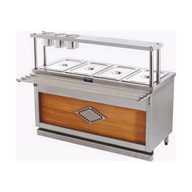 Görkem 910 Yemeklik 3+1 Doğalgazlı 150x65x85 cm Self Servis Tezgahı