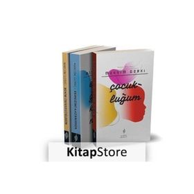 Gorki Otobiyografik Üçleme - 3 Kitap - Maksim Gorki