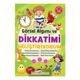 Görsel Algımı ve Dikkatimi Geliştiriyorum 5-6 Yaş - Kolektif