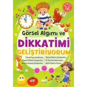 Görsel Algımı ve Dikkatimi Geliştiriyorum 5-6 Yaş - Kolektif
