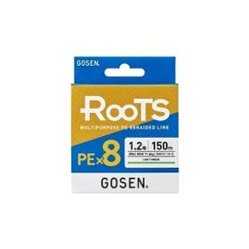 Gosen X8 Roots PE 8 Örgü Spin İp Misina 150 mt Açık Yeşil 1.2 Pe Misina