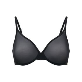 Gossard Glossies Sheer Siyah Sütyen