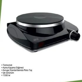 Gosso 1001 1500W Tekli Elektrikli Ocak