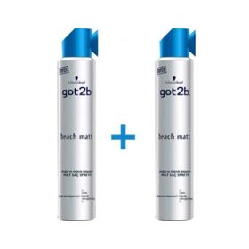 Got2b 2x200 ml Beach Matt Saç Spreyi
