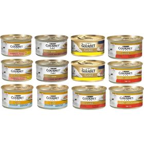 Gourmet 12x85 gr Gold Karışık Kedi Konserve Maması