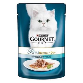 Gourmet 12x85 gr Perle Izgara Ton Balıklı Kedi Konserve Mama