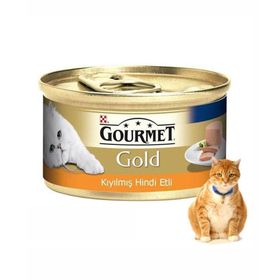 Gourmet 24x85 gr Gold Hindili Kedi Maması