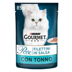 Gourmet 24x85 gr Perle Izgara Somonlu Tam Yaş Kedi Maması