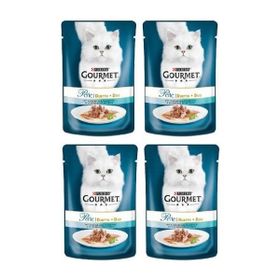 Gourmet 4x85 gr Purina Perle Izgara Ton Balıklı Konserve