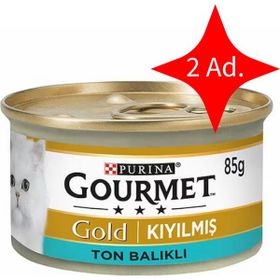 Gourmet 6x85 gr Gold Karışık Kıyılmış Konserve Yetişkin Kedi Yaş Maması