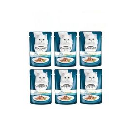 Gourmet 6x85 gr Izgara Ton Balıklı Kedi Konserve