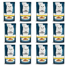 Gourmet 85 gr x12 Adet Izgara Tavuklu Yaş Mama