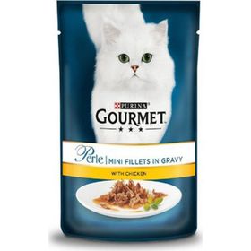 Gourmet 85 gr x12 Adet Izgara Tavuklu Yaş Mama