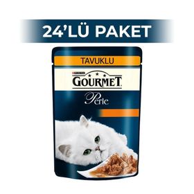 Gourmet 8x85 gr Perle Purina Izgara Tavuklu Kedi Konservesi