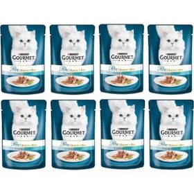 Gourmet 8x85 gr Purina Perle Izgara Ton Balıklı Konserve