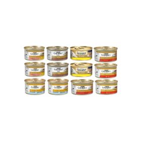 Gourmet Gold 12x85 gr Karışık Kedi Konserve Mama