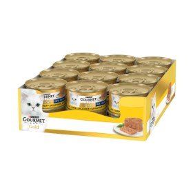 Gourmet Gold 24x85 gr Kıyılmış Tavuk Etli Yaş Kedi Maması