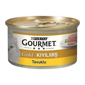 Gourmet Gold 6x85 gr Kıyılmış Tavuk Yetişkin Kedi Konservesi