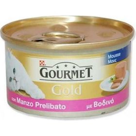 Gourmet Gold 85 gr Kıyılmış Sığır Etli Kedi Konservesi