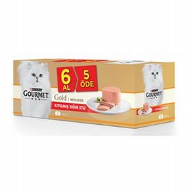 Gourmet Gold Gourmet Sığır Etli Yetişkin 85 gr Kedi Konservesi