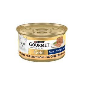 Gourmet Gold Hindi Etli Kıyılmış 85 gr 12 Adet Kedi Konservesi
