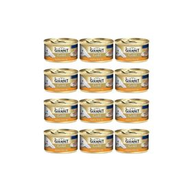 Gourmet Gold Hindi Etli Kıyılmış 85 gr 12 Adet Kedi Konservesi