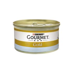 Gourmet Gold Ispanak Soslu Okyanus Balıklı 12x85 gr Konserve Kedi Maması