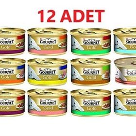 Gourmet Gold Karışık 12x85 gr Kedi Konservesi