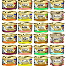 Gourmet Gold Karışık 24 Adet Kedi Konservesi