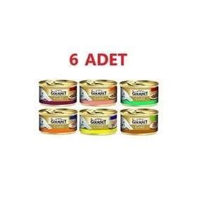 Gourmet Gold Karışık 6x85 gr Kedi Konservesi