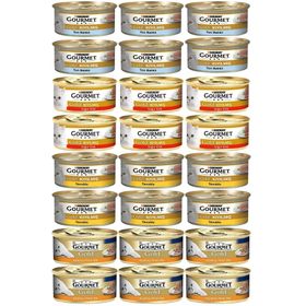 Gourmet Gold Karışık Kıyılmış Konserve Yetişkin Özel 24x85 gr Kedi Yaş Maması