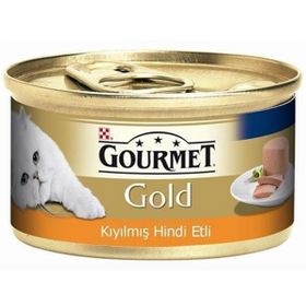 Gourmet Gold Kıyılmış Hindi Eti 85 gr Kedi Konserve