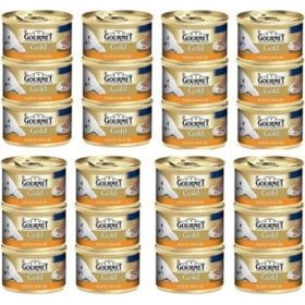 Gourmet Gold Kıyılmış Hindili Premium Yaş 24x85 gr Kedi Maması