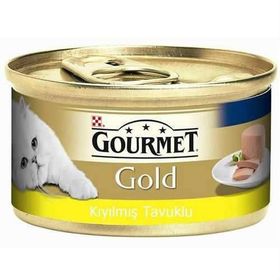 Gourmet Gold Kıyılmış Tavuklu 10x85 gr Kedi Konserve