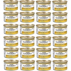 Gourmet Gold Kıyılmış Tavuklu 24x85 gr Ezme Kedi Yaş Maması