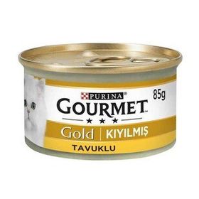Gourmet Gold Kıyılmış Tavuklu Özel Konserve Yetişkin 24x85 gr Kedi Maması