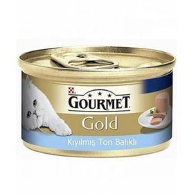 Gourmet Gold Kıyılmış Ton Balıklı 24x85 gr Kedi Konserve