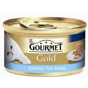 Gourmet Gold Kıyılmış Ton Balıklı 3x85 gr Kedi Konserve